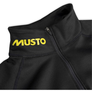 2019 Musto Championship Hydrothermal 1/2 Zip Top Black SUTS007